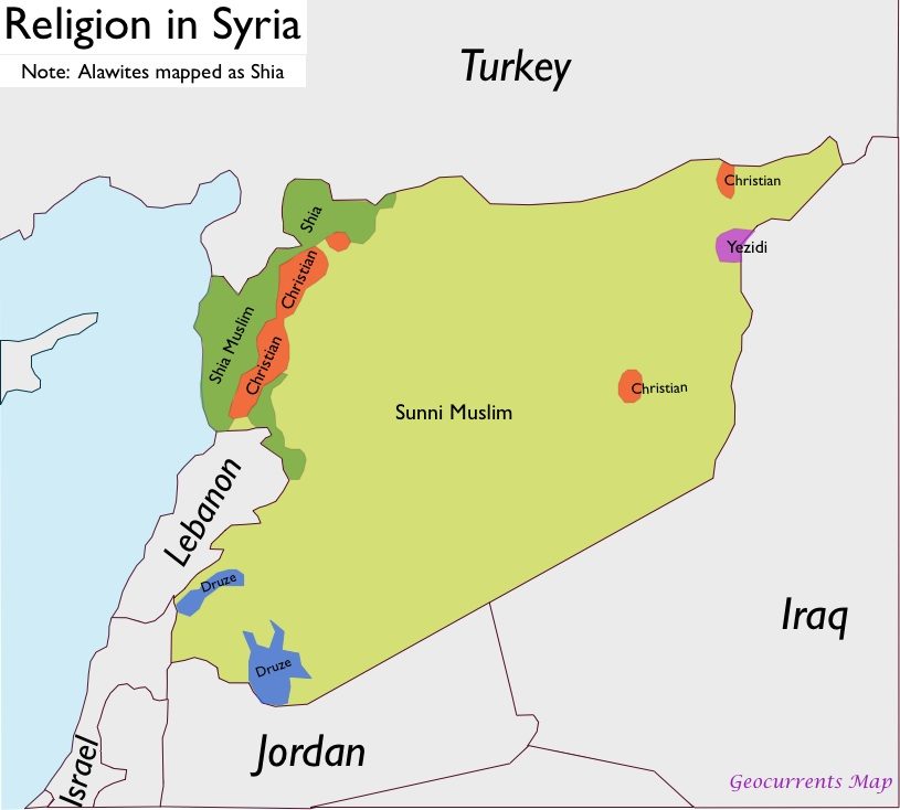 Syria-Religion-Map