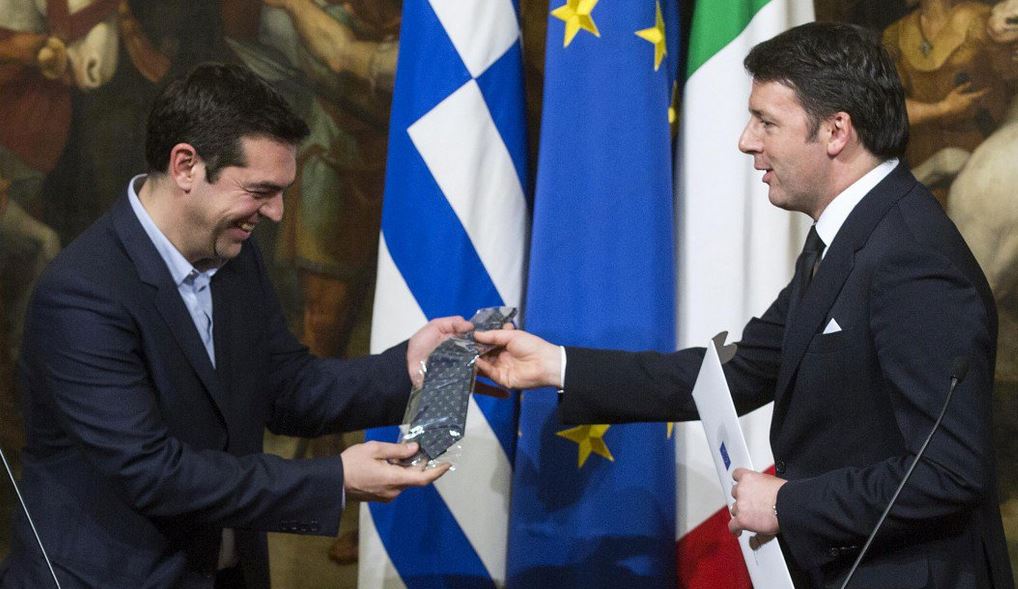 Un cravattaro per Tsipras