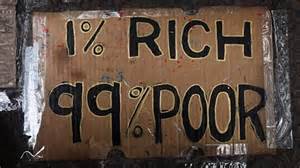 62 “paperoni” detengono il 50% della ricchezza mondiale.