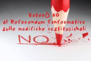 voterò no