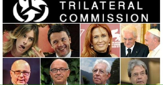 Vergognati Mattarella! Indegno inchino alla Trilateral Commission al Quirinale: è alto tradimento.