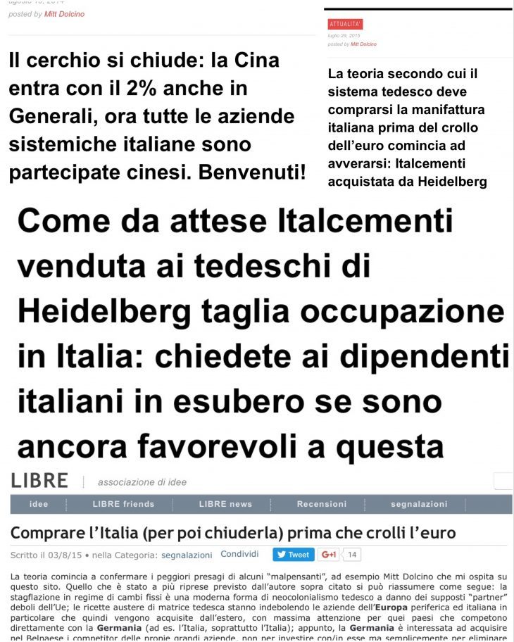 Quando ENEL cercò di comprare Electrabel i francesi dissero no: l’Italia deve fare lo stesso oggi per Terna, Generali, Mediaset…