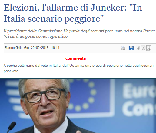 Intuito il piano per destabilizzare l’Italia dopo le elezioni? Violenza, crisi economica ed ingovernabilità, thanks Soros & Co. Tutti i partiti devono far fronte comune (escluso il PD)