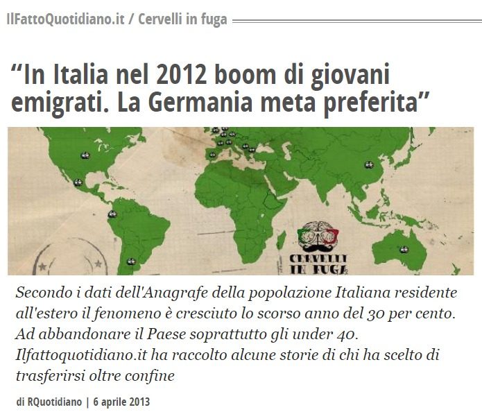 La fake news che l’Italia perde popolazione: si, ma SOLO a causa dell’austerità. Il piano della Germania per massacrare demograficamente l’Italia (scandaloso)
