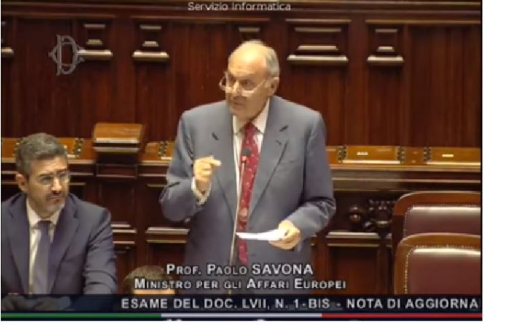 L’intervento del Ministro Paolo Savona sulla Manovra Finanziaria. Un New Deal per l’Italia unita, per la crescita, contro la povertà. DA ASCOLTARE