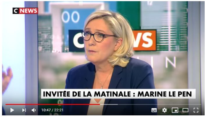 La verità su Marine Le Pen e l’euro. La sua intervista shock