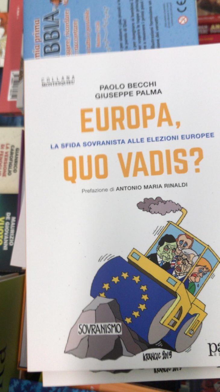 Sabato 27 aprile G. Palma presenta ad Ostuni “Europa, quo vadis? La sfida sovranista alle elezioni europee”, scritto con P. Becchi (prefazione di A.M. Rinaldi)