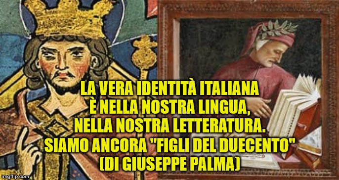 VIDEO – L’identità italiana nella lingua di Dante e Federico II (di Giuseppe Palma)