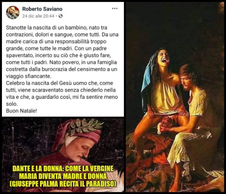 A Saviano rispondo con Dante. La Madonna nella Divina Commedia, donna e madre (di Giuseppe PALMA – Video)