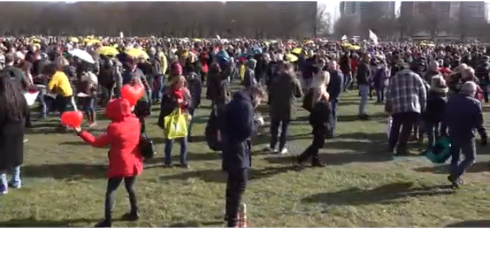 Ora: proteste anti-governativo in Olanda. Nonostante il Covid