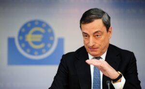Positive Coin Mario Draghi