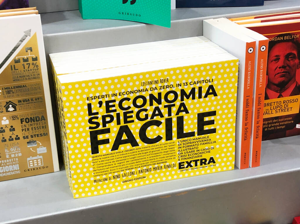 libro di economia spiegata facile EXTRA in libreria