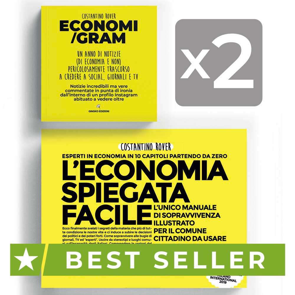 x2 economia spiegata facile + ECONOMI/GRAM