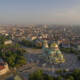 Veduta aerea del centro di Sofia