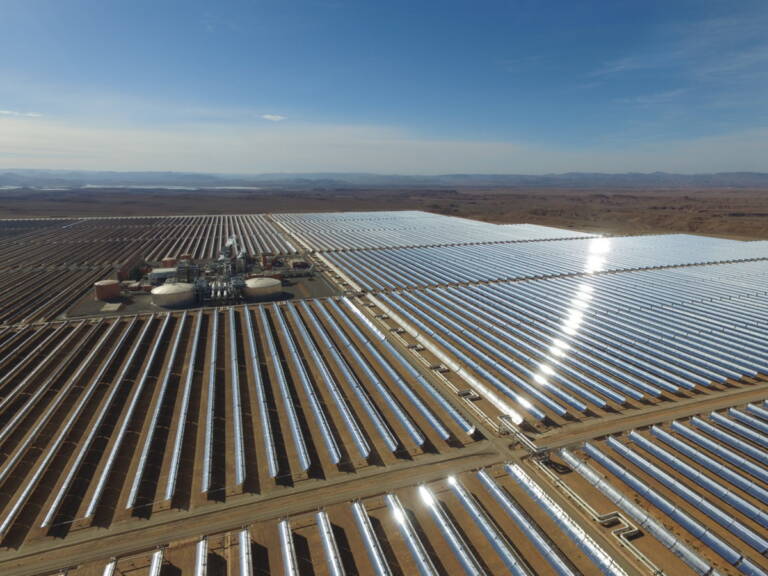 Morocco Noor Ouarzazate Concentrated Solar Power