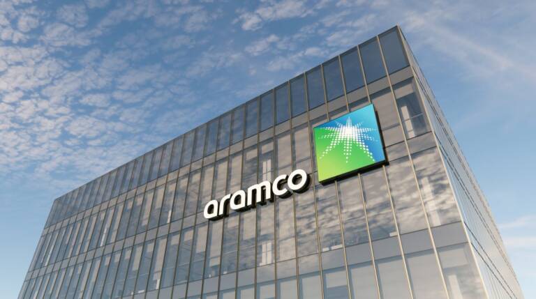The headquarters of Aramco