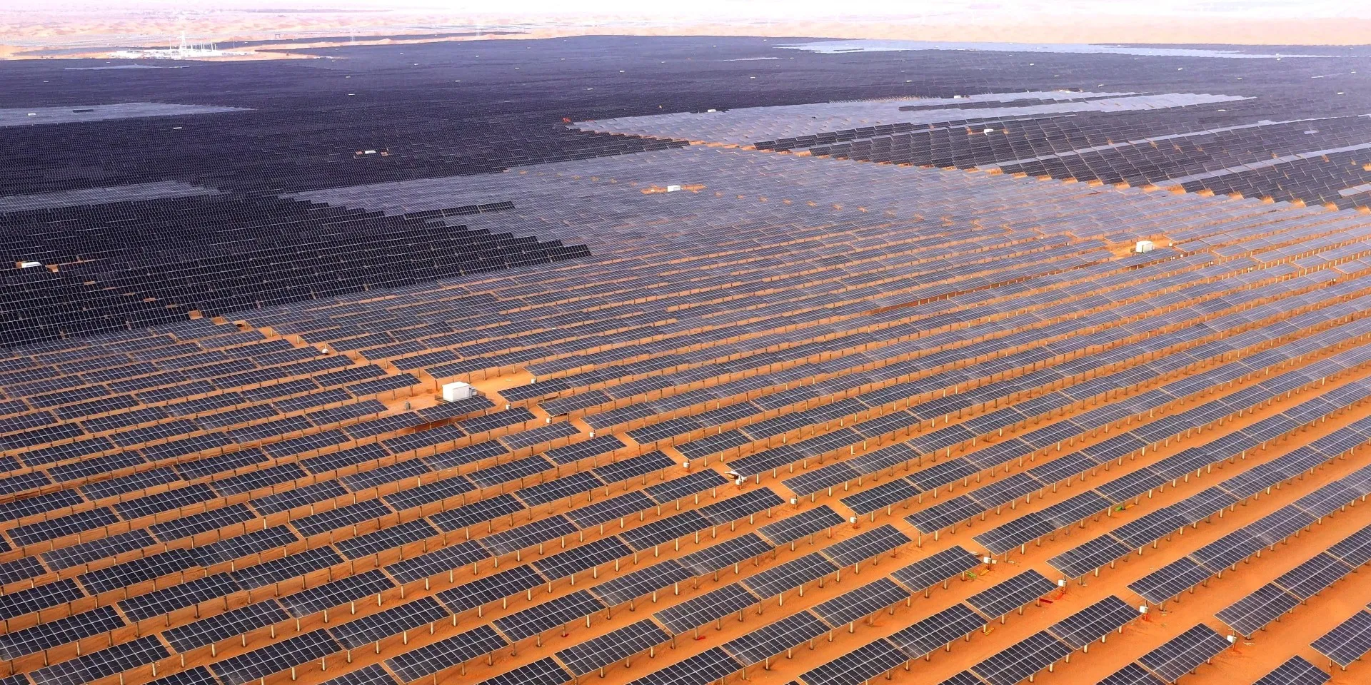 Deserto dei Gobi, impianti solari