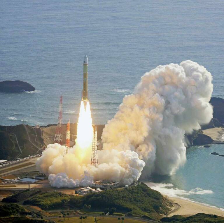 Japan successfully launched its new main space launcher, H3, on Saturday