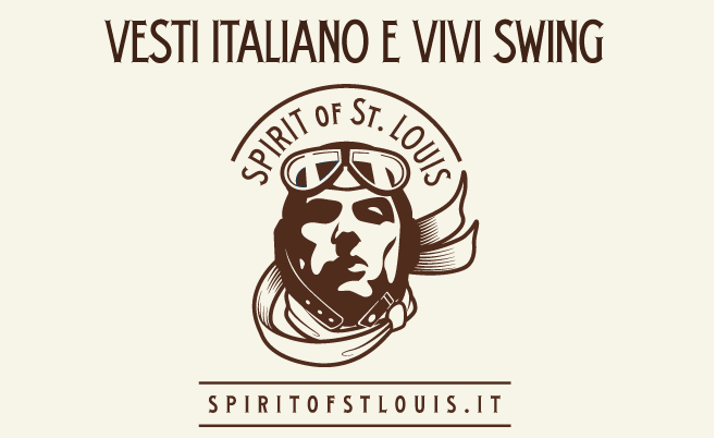Spirit of St. Louis - abbigliamento 100% Made in Italy -  banner con logo