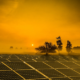 Manutenzione pannelli solari e condizioni atmosferiche imprevedibili