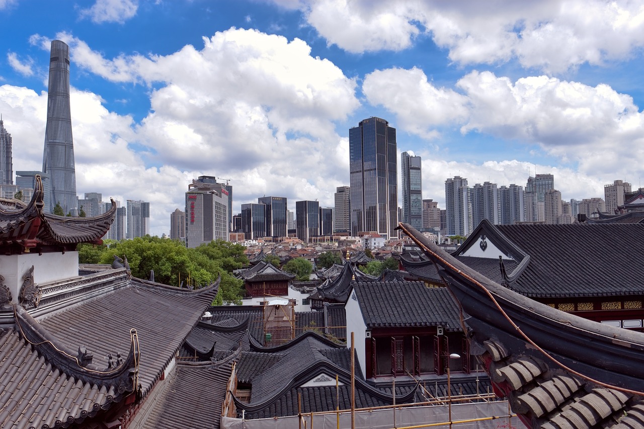Panorama di Shanghai