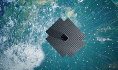 AST SpaceMobile BlueWalker satellite in orbit