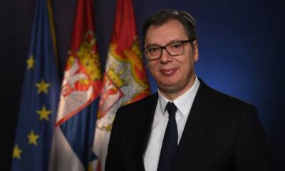 Il presidente della Serbia Aleksandar Vučić