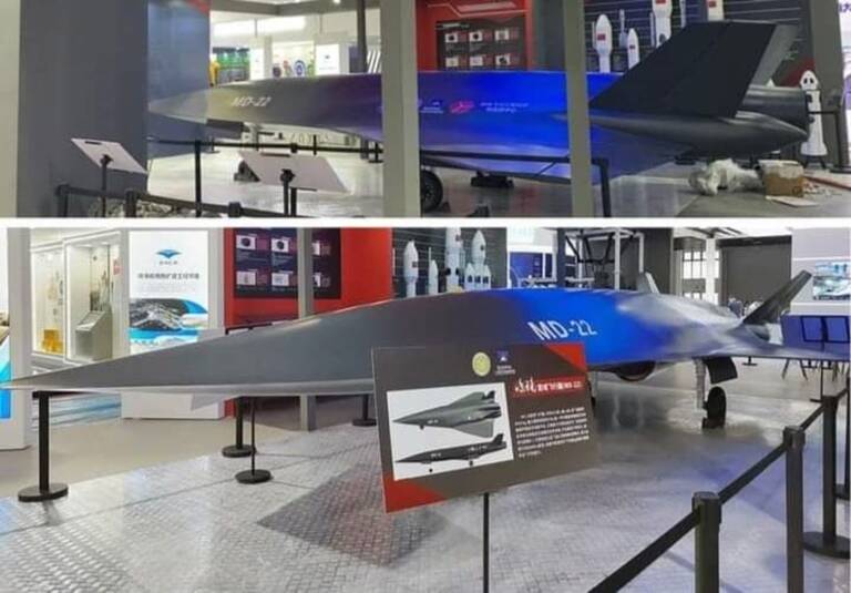 New Chinese hypersonic drone would surpass the F-22 Raptor fighter ...