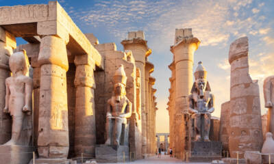 Cortile del tempio di Luxor