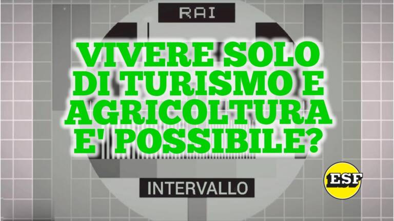 イタリアは農産物、観光、職人技で生きていける