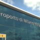 Vetrata dell'aeroporto di Milano Malpensa