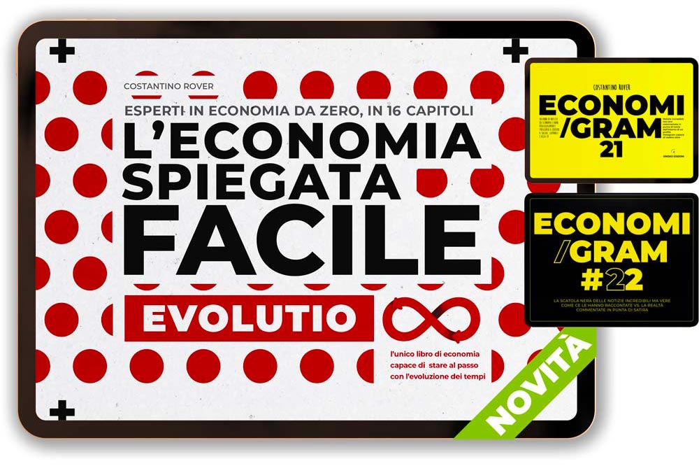 ebook: economia spiegata facile evolutio, economigram '21 e '22