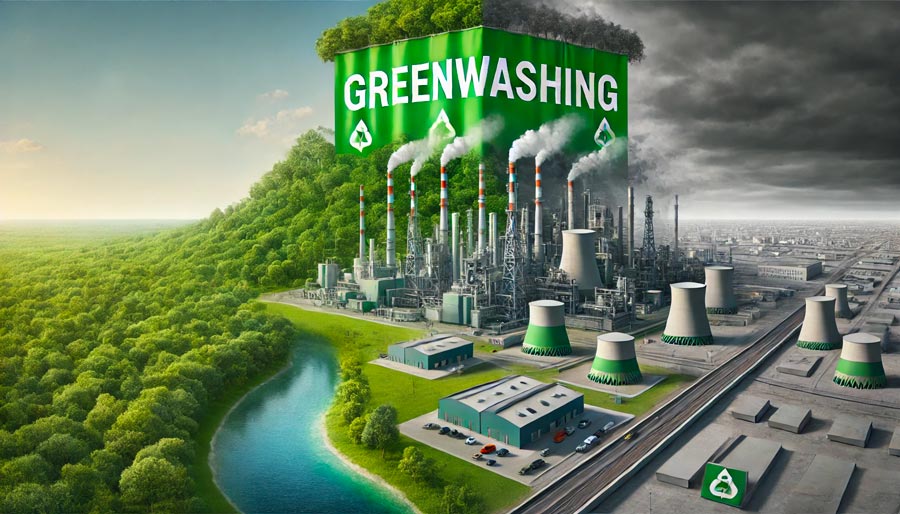 Greenwashing: propaganda verde e realtà nera