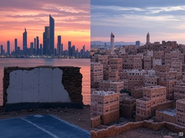 Middle East: which are the richest or poorest countries by GDP per