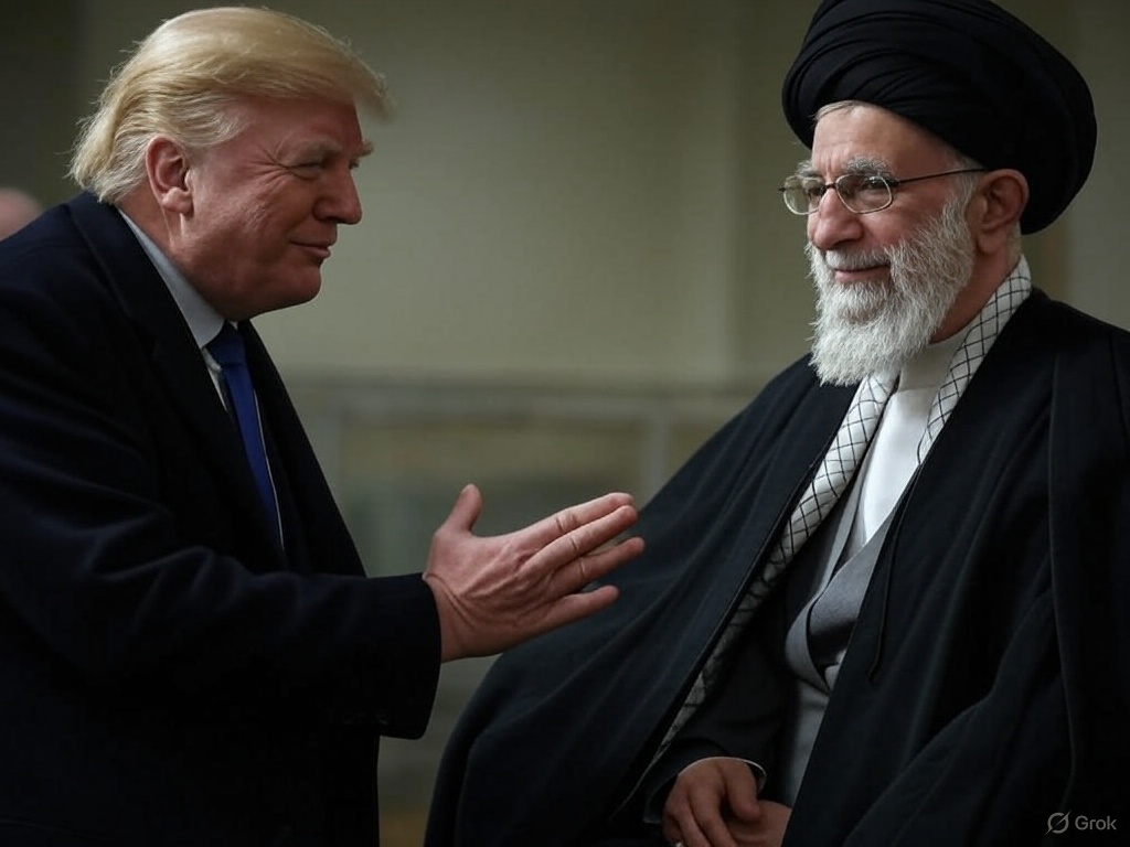 Clamoroso: Trump scrive all’Ayatollah Khamenei sollecitando trattative sul nucleare