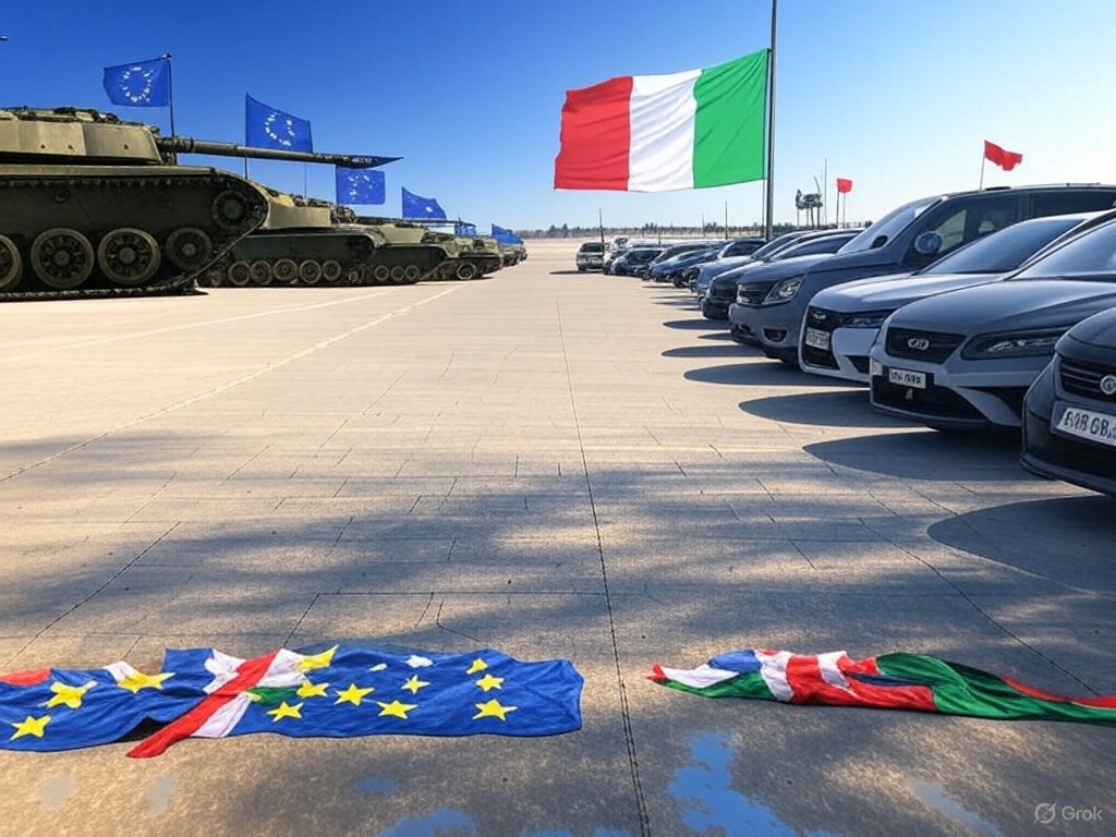 Oggi a Roma potete scegliere: con la UE e il Riarmo, o con l’Italia e la Pace