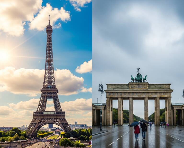 PIL, due Europe a confronto: la Francia sorprende in positivo (+0,3%), la Germania frena ed entra in negativo (-0,1%)