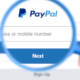 Modulo login PayPal