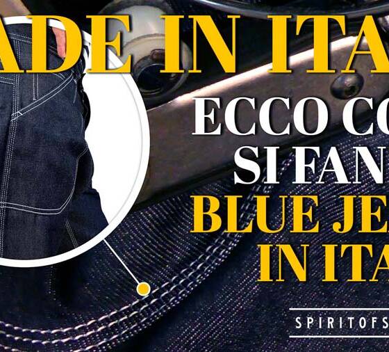 Come si fanno i blue jeans italiani