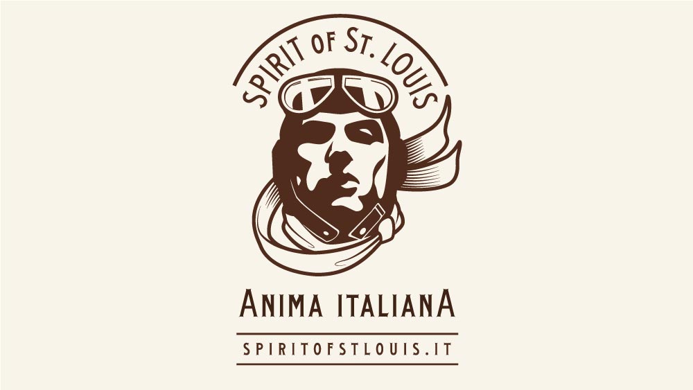 Logo Spirit of St. Louis, marchio italiano di moda artigianale