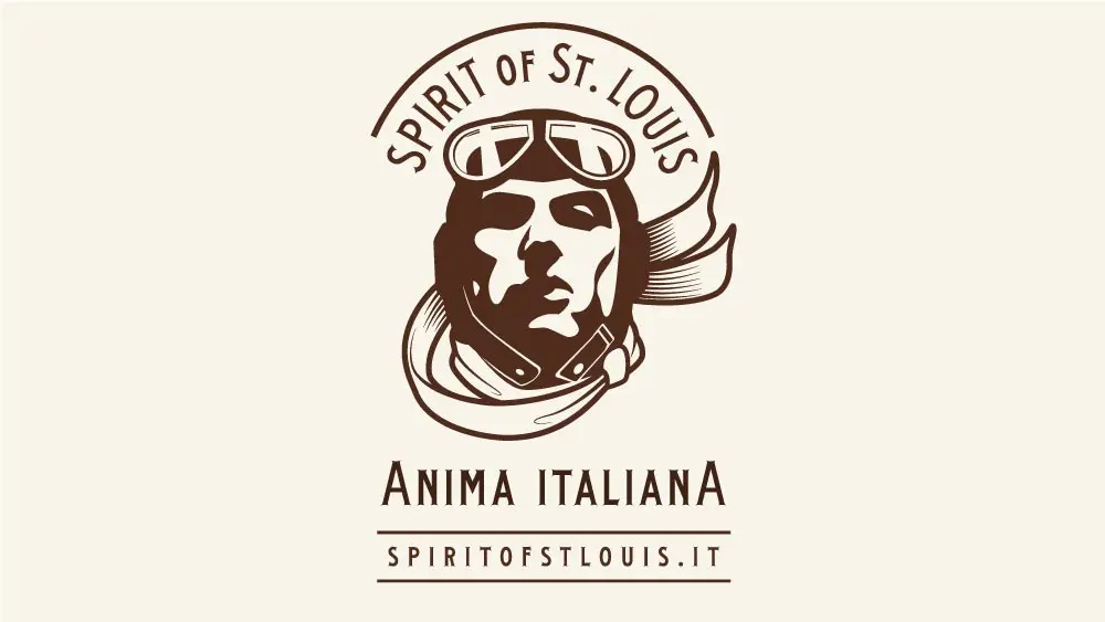 Logo Spirit of St. Louis, marchio italiano di moda artigianale
