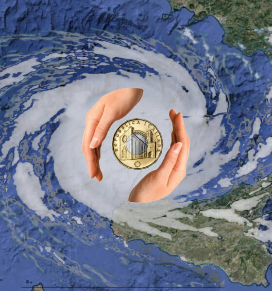 Moneta_Positiva_Ciclone Harry_Sire