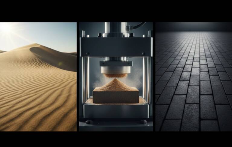 Il paradosso della sabbia: come trasformare il deserto in pavimentazione (senza distruggere i fiumi)