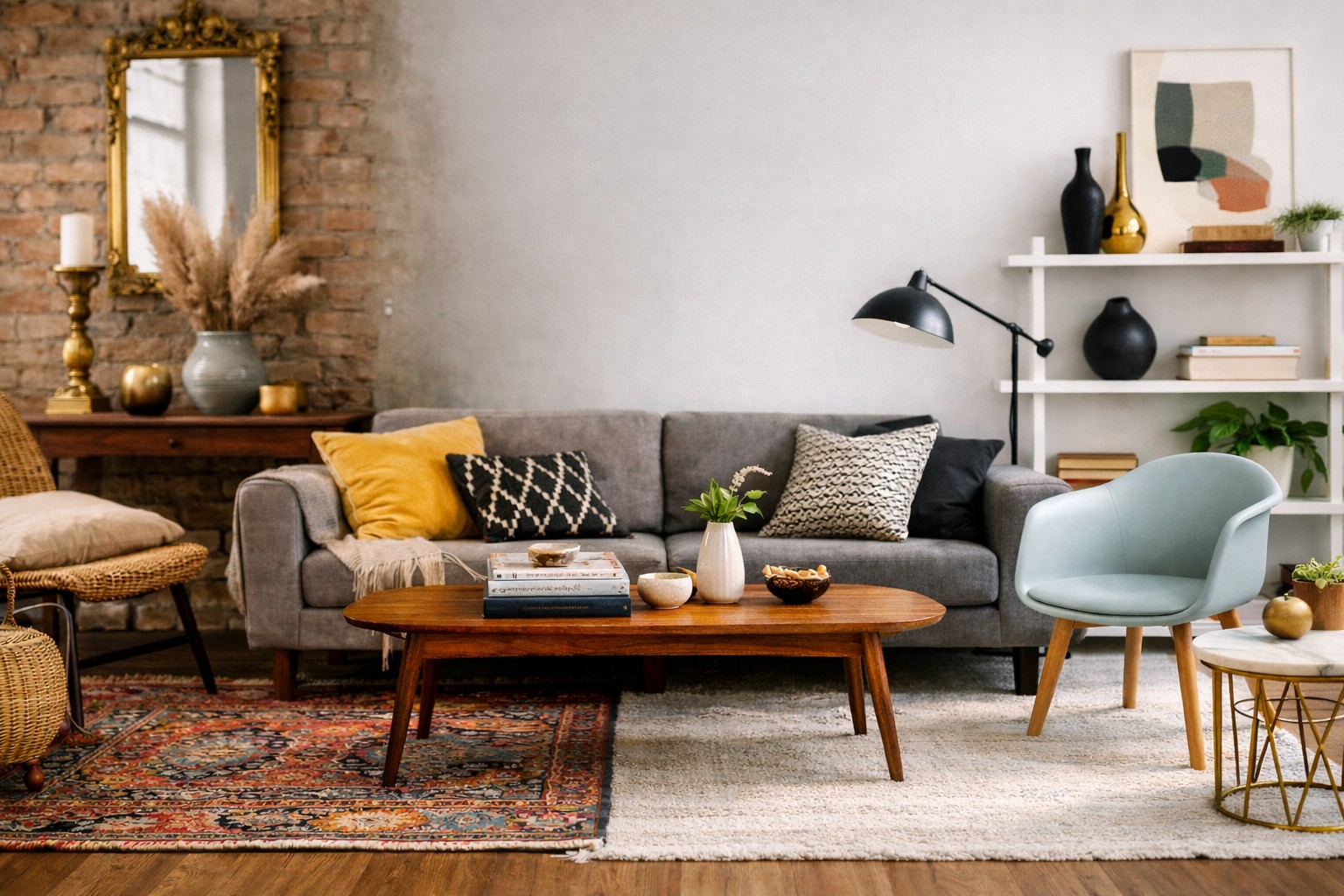 Stili diversi di arredamento