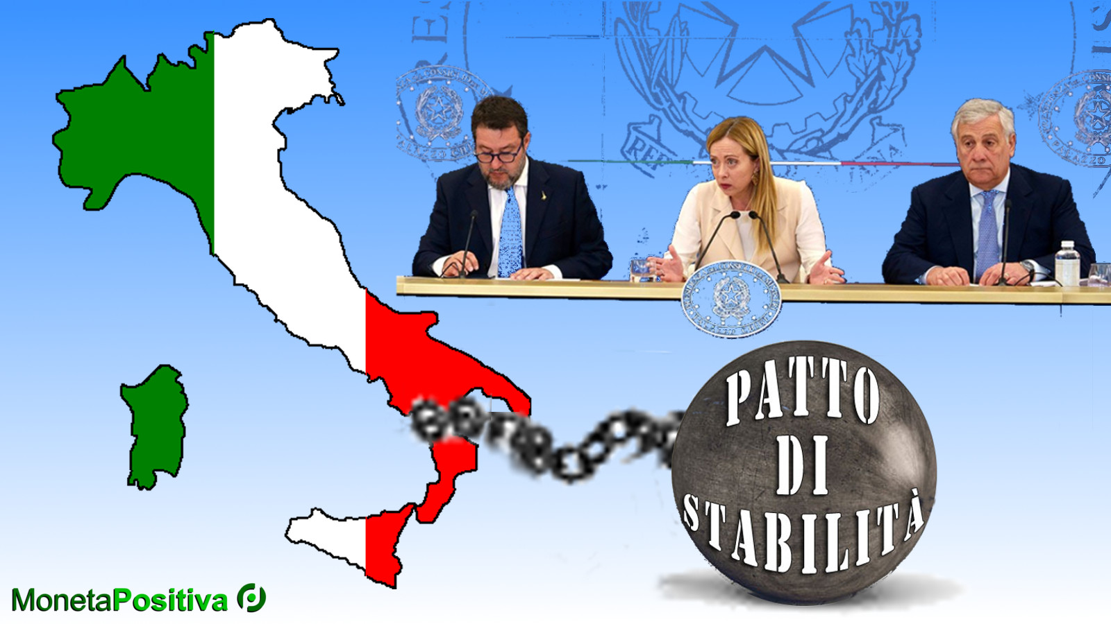 Italia_Bandiera_Patto Stabilità_Governo