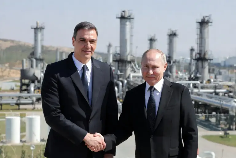 A Marzo la Spagna di Sanchez è stato il primo importatore di gas russo