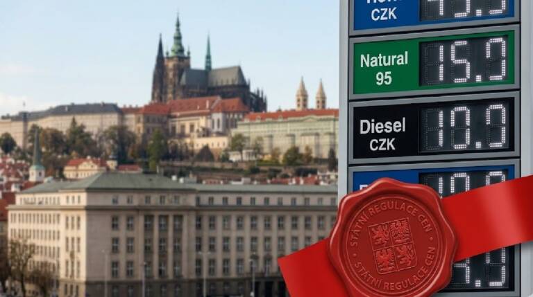 La Repubblica Ceca fissa il prezzo dei carburanti: taglio alle accise e un ironico ritorno al dirigismo di Stato
