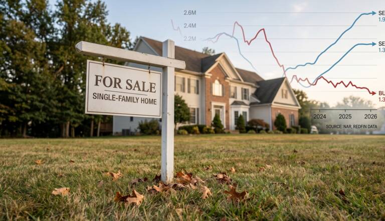 Il grande Gelo del Mercato Immobiliare USA: l’Offerta supera la Domanda e i Prezzi cercano un nuovo equilibrio