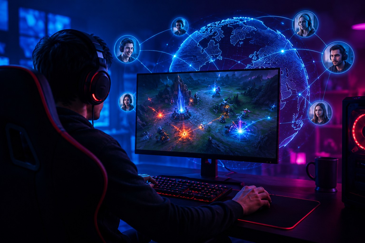 Gaming online