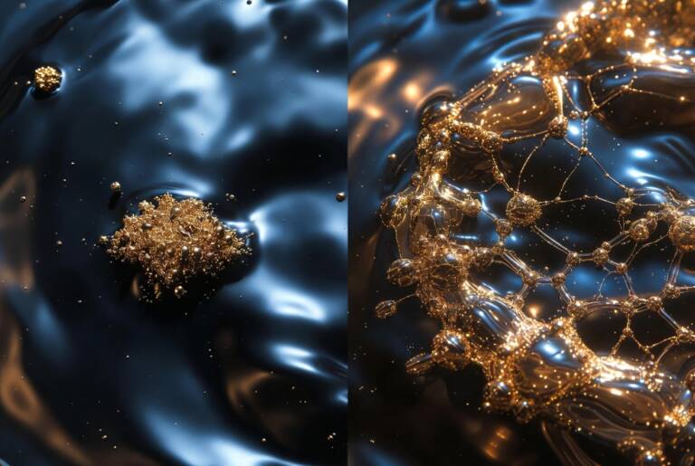 L’oro “liquido” a 40 gradi: la scoperta che rivoluziona l’industria medica e tecnologica
